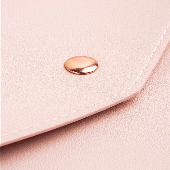 Glass Ladder & Co Megan Portfolio Clutch Blush - Picture 6 of 9